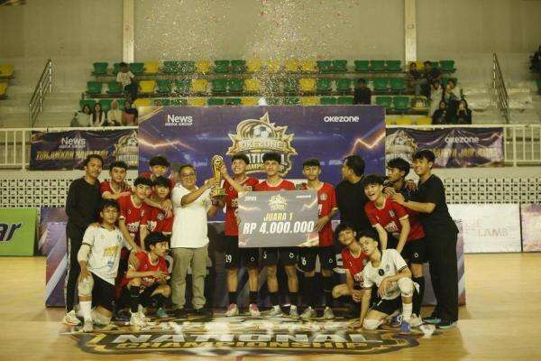 SMK Nusantara Jakarta Juara Okezone National Championship 2026, Taklukkan SMKN 3 Bekasi Lewat Adu Penalti SMK Nusantara Jakarta Juara Okezone National Championship 2026, Taklukkan SMKN 3 Bekasi Lewat Adu Penalti