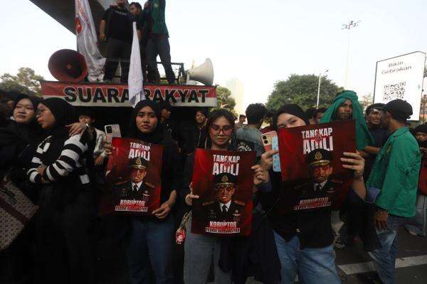 Mahasiswa Demo di Kejagung, Desak Eks Jampidsus Febrie Adriansyah Diadili Mahasiswa Demo di Kejagung, Desak Eks Jampidsus Febrie Adriansyah Diadili