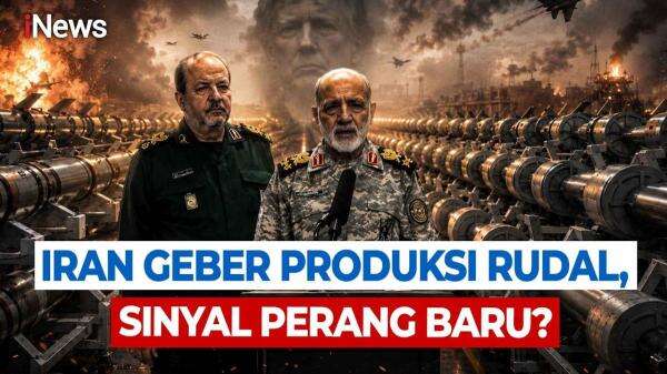 Iran Gandakan Produksi Senjata, Siapkan Rudal Lebih Canggih jika Perang dengan AS-Israel Pecah Lagi Iran Gandakan Produksi Senjata, Siapkan Rudal Lebih Canggih jika Perang dengan AS-Israel Pecah Lagi