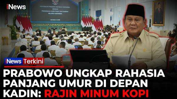 Prabowo Sebut Manfaat Kopi di Hadapan Kadin: Berdasarkan Riset Memperpanjang Umur Prabowo Sebut Manfaat Kopi di Hadapan Kadin: Berdasarkan Riset Memperpanjang Umur