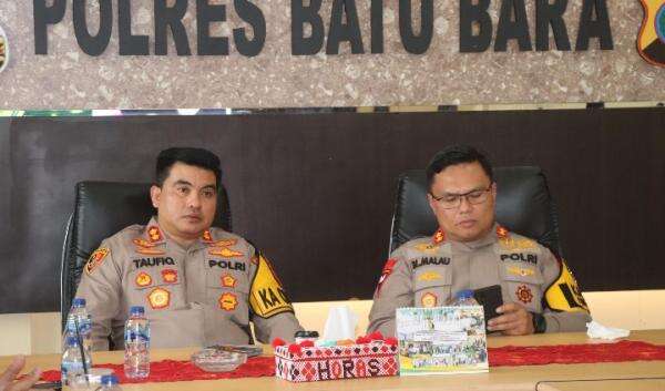 Kapolres Batu Bara Ikuti Rakor Ketahanan Pangan Untuk Program Penanaman Jagung 1 Juta Hektar Kapolres Batu Bara Ikuti Rakor Ketahanan Pangan Untuk Program Penanaman Jagung 1 Juta Hektar