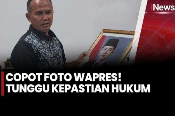 Bikin Heboh! Wakil Ketua DPRD Sukabumi Copot Foto Wapres Gibran di Ruang Kerja Bikin Heboh! Wakil Ketua DPRD Sukabumi Copot Foto Wapres Gibran di Ruang Kerja