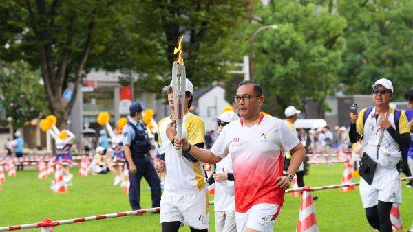 Jelang Asian Games 2026, CdM Todotua Pasaribu Wakili Indonesia Bawa Obor di Jantung Kota Nagoya Jelang Asian Games 2026, CdM Todotua Pasaribu Wakili Indonesia Bawa Obor di Jantung Kota Nagoya