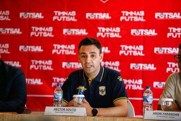 Kalah 0-3 dari Brasil, Hector Souto Puji Perjuangan Timnas Futsal Indonesia dan Beberkan Catatan Evaluasi Kalah 0-3 dari Brasil, Hector Souto Puji Perjuangan Timnas Futsal Indonesia dan Beberkan Catatan Evaluasi