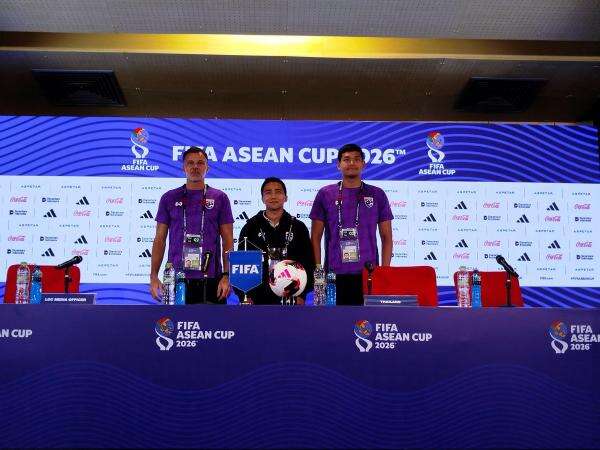 Anthony Hudson Pastikan Thailand Siap Tempur Lawan Timnas Indonesia di Final FIFA ASEAN Cup 2026 Anthony Hudson Pastikan Thailand Siap Tempur Lawan Timnas Indonesia di Final FIFA ASEAN Cup 2026