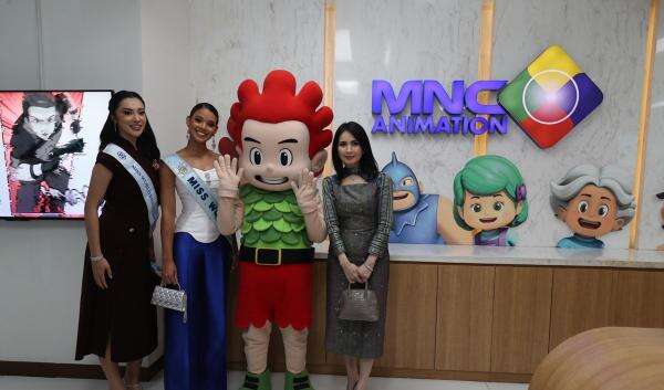 Miss World Joheirry Mola Kunjungi Star Media Nusantara dan MNC Animation, Antusias Bertemu Karakter KIKO Miss World Joheirry Mola Kunjungi Star Media Nusantara dan MNC Animation, Antusias Bertemu Karakter KIKO