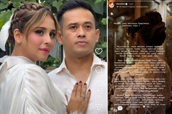 Olla Ramlan Curhat usai Hadiri Pernikahan Mantan Suami Olla Ramlan Curhat usai Hadiri Pernikahan Mantan Suami