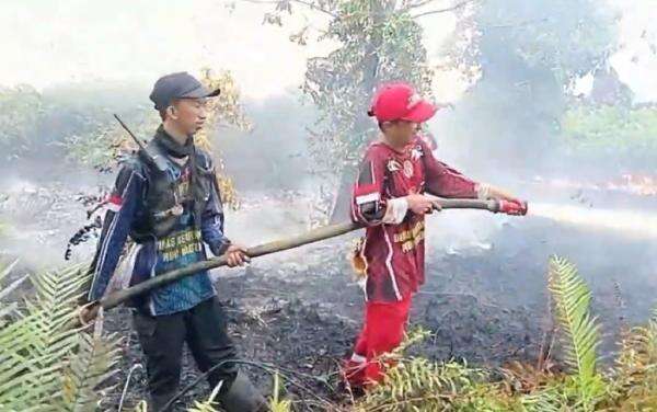 Kebakaran Lahan di Pulang Pisau Kembali Meluas, Pemadaman Terkendala Air Kebakaran Lahan di Pulang Pisau Kembali Meluas, Pemadaman Terkendala Air