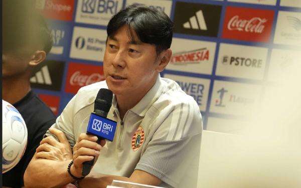 Respons Shin Tae-yong Laga Persija Jakarta vs Java United Digelar di Stadion Kapten I Wayan Dipta Respons Shin Tae-yong Laga Persija Jakarta vs Java United Digelar di Stadion Kapten I Wayan Dipta