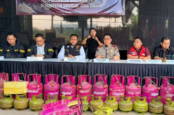 Bareskrim Bongkar Penyalahgunaan LPG Subsidi di Sidoarjo, Rugikan Negara Rp2,14 Miliar Bareskrim Bongkar Penyalahgunaan LPG Subsidi di Sidoarjo, Rugikan Negara Rp2,14 Miliar