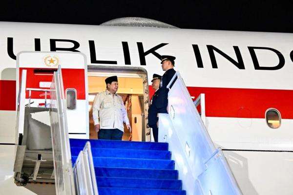 Prabowo Tiba di Tanah Air usai Hadiri KTT BRICS 2026 di India Prabowo Tiba di Tanah Air usai Hadiri KTT BRICS 2026 di India