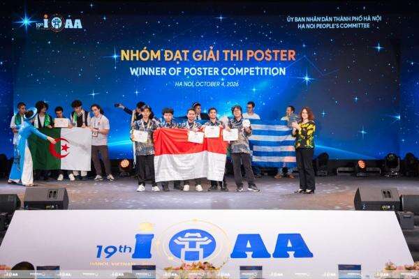 Siswa Indonesia Sabet 3 Medali Perunggu di Olimpiade Astronomi dan Astrofisika 2026 Siswa Indonesia Sabet 3 Medali Perunggu di Olimpiade Astronomi dan Astrofisika 2026