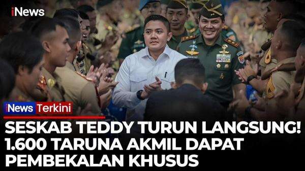 3 Jam Penuh Inspirasi, Seskab Teddy Sampaikan Nilai Kepemimpinan kepada 1.600 Taruna di Akmil Magelang 3 Jam Penuh Inspirasi, Seskab Teddy Sampaikan Nilai Kepemimpinan kepada 1.600 Taruna di Akmil Magelang