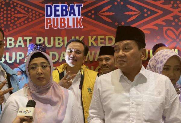 Korupsi Lahan RSUD Tigaraksa Tangerang di Debat Cakada, Maesyal-Intan Irit Komentar, Ada Apa? Korupsi Lahan RSUD Tigaraksa Tangerang di Debat Cakada, Maesyal-Intan Irit Komentar, Ada Apa?