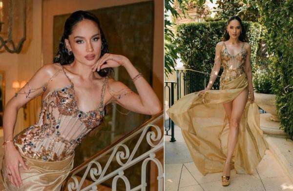 Cinta Laura Curi Perhatian di Victoria’s Secret Fashion Show 2026, Pakai Gaun Emas Mewah Cinta Laura Curi Perhatian di Victoria’s Secret Fashion Show 2026, Pakai Gaun Emas Mewah