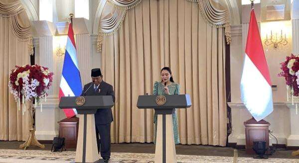 Prabowo Sebut Perdagangan Indonesia-Thailand Capai Rp295 Triliun Prabowo Sebut Perdagangan Indonesia-Thailand Capai Rp295 Triliun