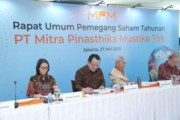 Mitra Pinasthika (MPMX) Bagi-Bagi Dividen Rp525,6 Miliar Mitra Pinasthika (MPMX) Bagi-Bagi Dividen Rp525,6 Miliar
