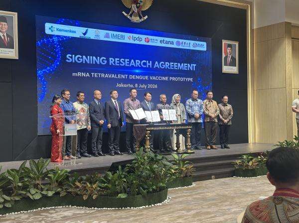 Terobosan Baru! Indonesia Buat Vaksin mRNA untuk DBD Terobosan Baru! Indonesia Buat Vaksin mRNA untuk DBD