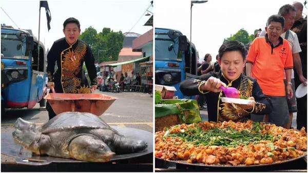Viral Bobon Santoso Masak Labi-Labi untuk Dimakan Banyak Orang, Ini Fotonya! Viral Bobon Santoso Masak Labi-Labi untuk Dimakan Banyak Orang, Ini Fotonya!