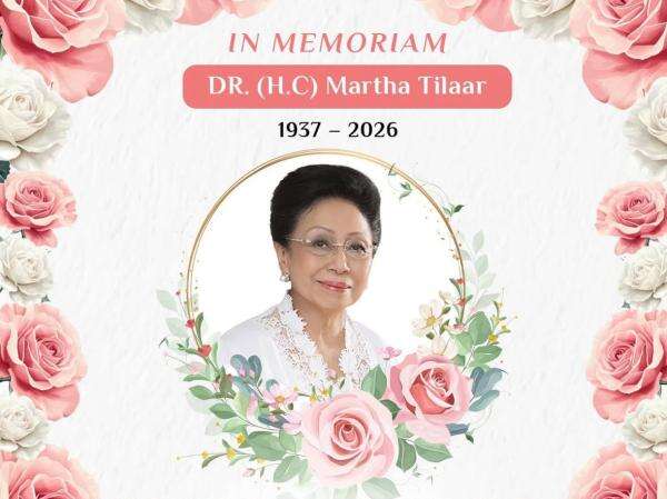 Martha Tilaar Meninggal Dunia di RS Medistra Jakarta pada Usia 89 Tahun Martha Tilaar Meninggal Dunia di RS Medistra Jakarta pada Usia 89 Tahun