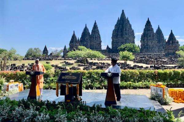 Prabowo dan Modi Resmikan Kerja Sama Indonesia-India untuk Konservasi Candi Prambanan Prabowo dan Modi Resmikan Kerja Sama Indonesia-India untuk Konservasi Candi Prambanan