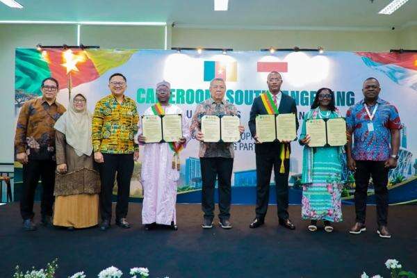 Tangsel dan Kamerun Jajaki Kerja Sama Perdagangan, Produk Unggulan Lokal Diperkenalkan Tangsel dan Kamerun Jajaki Kerja Sama Perdagangan, Produk Unggulan Lokal Diperkenalkan