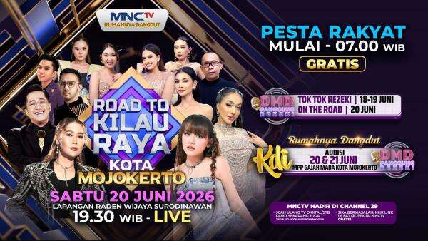 Denada hingga Inul Meriahkan Road to Kilau Raya di Mojokerto Denada hingga Inul Meriahkan Road to Kilau Raya di Mojokerto
