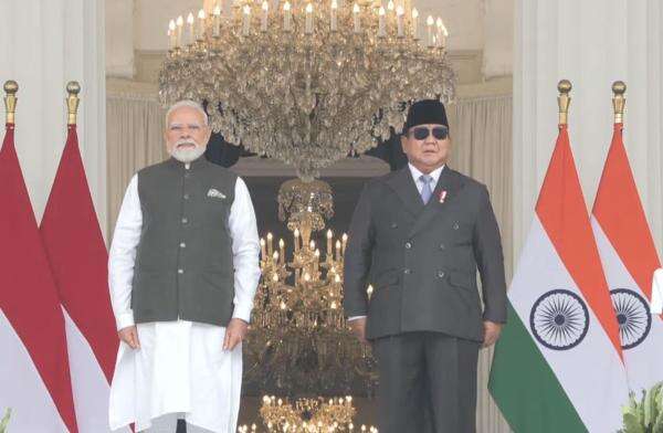 Prabowo Terima Kunjungan Kenegaraan PM Narendra Modi di Istana Merdeka Prabowo Terima Kunjungan Kenegaraan PM Narendra Modi di Istana Merdeka