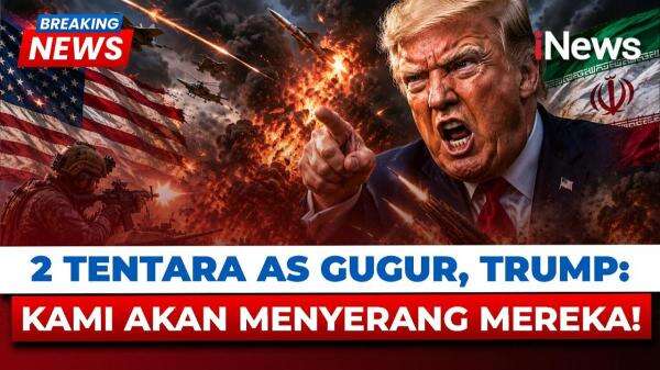 Iran Serang Balik AS! 2 Tentara Amerika Gugur, Trump Ancam Balas Bertubi-tubi Iran Serang Balik AS! 2 Tentara Amerika Gugur, Trump Ancam Balas Bertubi-tubi