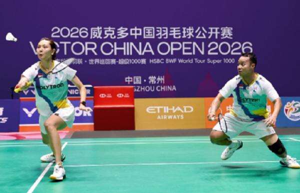 Hasil China Open 2026: Langkah Rehan/Gloria Disetop Ganda Denmark Hasil China Open 2026: Langkah Rehan/Gloria Disetop Ganda Denmark