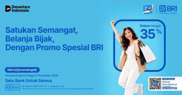 Semangat Sumpah Pemuda Makin Hemat! Serbu Promo Spesial BRI di Merchant Favoritmu Semangat Sumpah Pemuda Makin Hemat! Serbu Promo Spesial BRI di Merchant Favoritmu