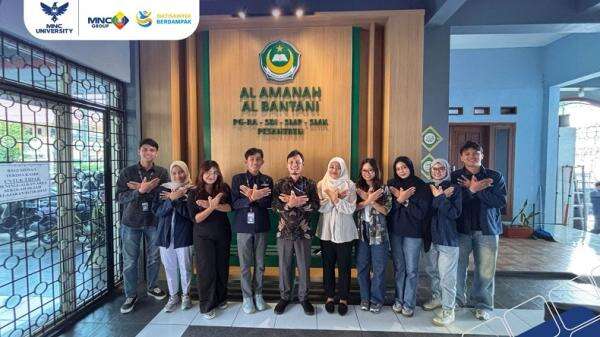 MNC University Sosialisasikan Program Beasiswa ke 171 Siswa SMK Al Amanah MNC University Sosialisasikan Program Beasiswa ke 171 Siswa SMK Al Amanah