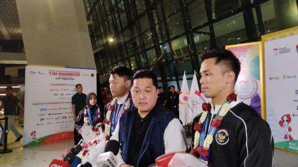 Erick Thohir Bahagia Target Indonesia di Asian Games 2026 Terlampaui, Panahan Raih Emas Perdana! Erick Thohir Bahagia Target Indonesia di Asian Games 2026 Terlampaui, Panahan Raih Emas Perdana!