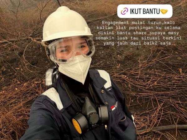 Zaskia Adya Mecca Turun Langsung ke Karhutla Kalimantan, Jadi Relawan Bantu Warga Zaskia Adya Mecca Turun Langsung ke Karhutla Kalimantan, Jadi Relawan Bantu Warga