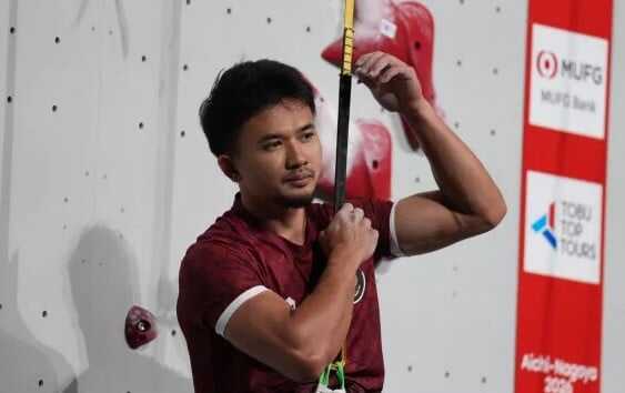False Start, Atlet Panjat Tebing Aditya Tri Syahria Gagal Raih Medali Asian Games 2026 False Start, Atlet Panjat Tebing Aditya Tri Syahria Gagal Raih Medali Asian Games 2026