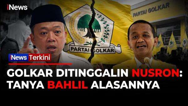 Nusron Wahid Buka Suara soal Mundur dari Golkar, Akui Sudah Lama Bicara dengan Bahlil Nusron Wahid Buka Suara soal Mundur dari Golkar, Akui Sudah Lama Bicara dengan Bahlil