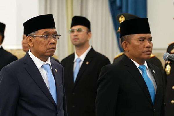 Prabowo Lantik Satyawan Pudyatmoko Jadi Kepala Badan Gambut dan Mangrove, Mayjen Sriyanto Wakil Prabowo Lantik Satyawan Pudyatmoko Jadi Kepala Badan Gambut dan Mangrove, Mayjen Sriyanto Wakil