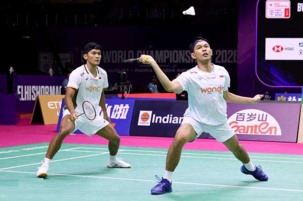Fajar/Fikri Tampil Perkasa di Kejuaraan Dunia BWF 2026, Wakil Prancis Dibuat Tak Berkutik Fajar/Fikri Tampil Perkasa di Kejuaraan Dunia BWF 2026, Wakil Prancis Dibuat Tak Berkutik