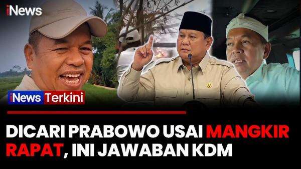 Prabowo Cari Dedi Mulyadi saat Rakornas, Ternyata KDM Ada di Gunung Ciremai Prabowo Cari Dedi Mulyadi saat Rakornas, Ternyata KDM Ada di Gunung Ciremai