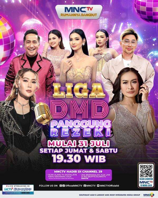 Para Juara Kembali Bertarung! Liga DMD Panggung Rezeki Hadir di MNCTV Para Juara Kembali Bertarung! Liga DMD Panggung Rezeki Hadir di MNCTV