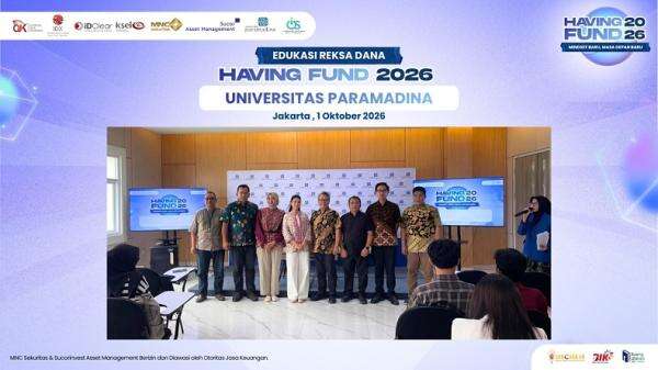 Having Fund 2026, MNC Sekuritas dan Sucorinvest Edukasi Mahasiswa Universitas Paramadina Having Fund 2026, MNC Sekuritas dan Sucorinvest Edukasi Mahasiswa Universitas Paramadina