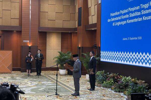 Usai Gantikan Purbaya, Menkeu Suahasil Lantik 14 Pejabat Baru Kemenkeu Usai Gantikan Purbaya, Menkeu Suahasil Lantik 14 Pejabat Baru Kemenkeu