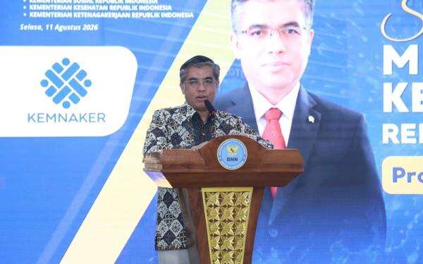Kemnaker Dorong Dunia Usaha Buka Kesempatan Kerja kepada Penyintas Narkoba Kemnaker Dorong Dunia Usaha Buka Kesempatan Kerja kepada Penyintas Narkoba
