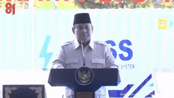 Prabowo Resmi Luncurkan Program PLTS 100 GW Prabowo Resmi Luncurkan Program PLTS 100 GW