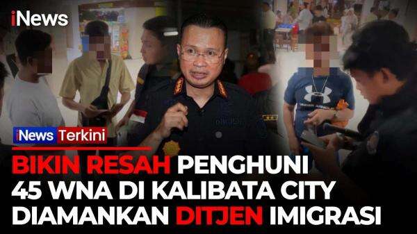 Petugas Gabungan Imigrasi Razia WNA di Kalibata City, 45 Orang Diamankan Petugas Gabungan Imigrasi Razia WNA di Kalibata City, 45 Orang Diamankan