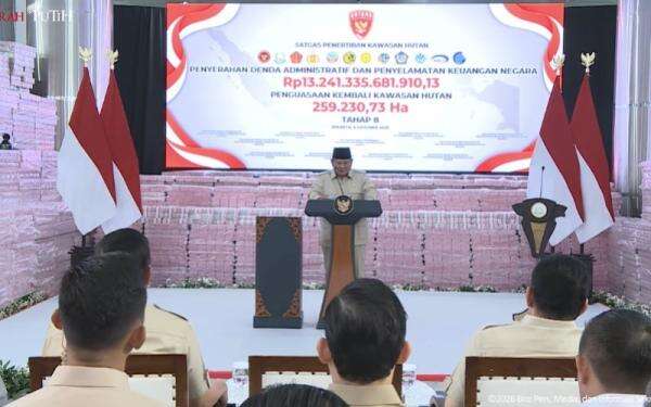 Presiden Prabowo: Saya Punya Mata dan Telinga di Mana-mana Presiden Prabowo: Saya Punya Mata dan Telinga di Mana-mana