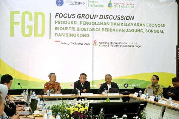 Dukung Program E20, Agrinas Palma dan IPB Kembangkan Bioetanol Multifeedstock Dukung Program E20, Agrinas Palma dan IPB Kembangkan Bioetanol Multifeedstock