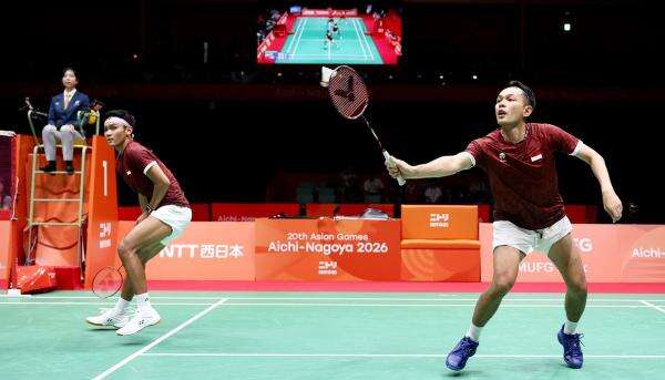 Hasil Final Bulu Tangkis Asian Games 2026: Fajar/Fikri Tumbang, Indonesia Tertinggal 0-2 dari China Hasil Final Bulu Tangkis Asian Games 2026: Fajar/Fikri Tumbang, Indonesia Tertinggal 0-2 dari China