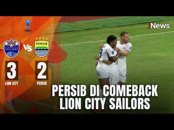Persib Bandung Harus Akui Keunggulan Lion City Sailors dalam Laga Penuh Gol Persib Bandung Harus Akui Keunggulan Lion City Sailors dalam Laga Penuh Gol