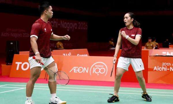 Hasil Perempatfinal Bulu Tangkis Asian Games 2026: Amri/Nita Tembus Semifinal Usai Pulangkan Wakil Korea Selatan Hasil Perempatfinal Bulu Tangkis Asian Games 2026: Amri/Nita Tembus Semifinal Usai Pulangkan Wakil Korea Selatan